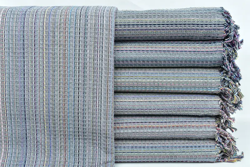 Spa Gift Towel, Best Friend Gift, Gift For Boyfriend, Handwoven Turkish Towel, 70x40 Cotton Geometric Towel, Organic towel, Sand-resistant towel - 1
