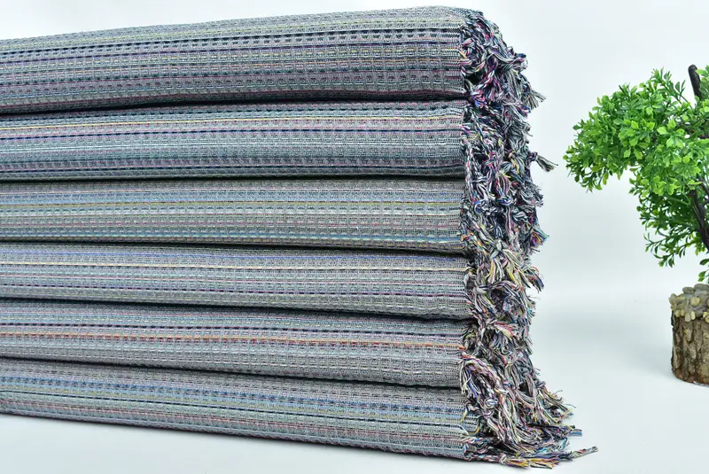 Spa Gift Towel, Best Friend Gift, Gift For Boyfriend, Handwoven Turkish Towel, 70x40 Cotton Geometric Towel, Organic towel, Sand-resistant towel - 3