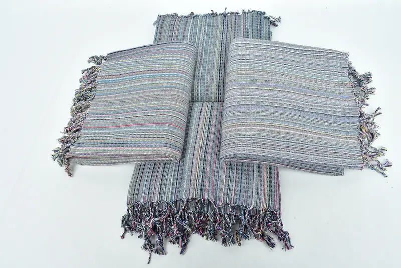 Spa Gift Towel, Best Friend Gift, Gift For Boyfriend, Handwoven Turkish Towel, 70x40 Cotton Geometric Towel, Organic towel, Sand-resistant towel - 6