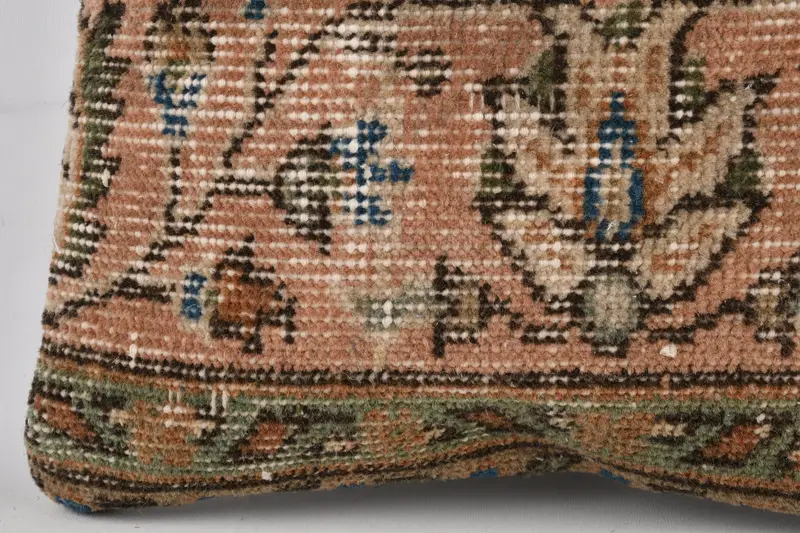 Cushion Cover, Gift Pillow, Bolster Cushion Case, Kilim Pillow Cover, Retro Throw Cushion Cover, 14x14 Beige Cushion, Home Decor Pillow - 4