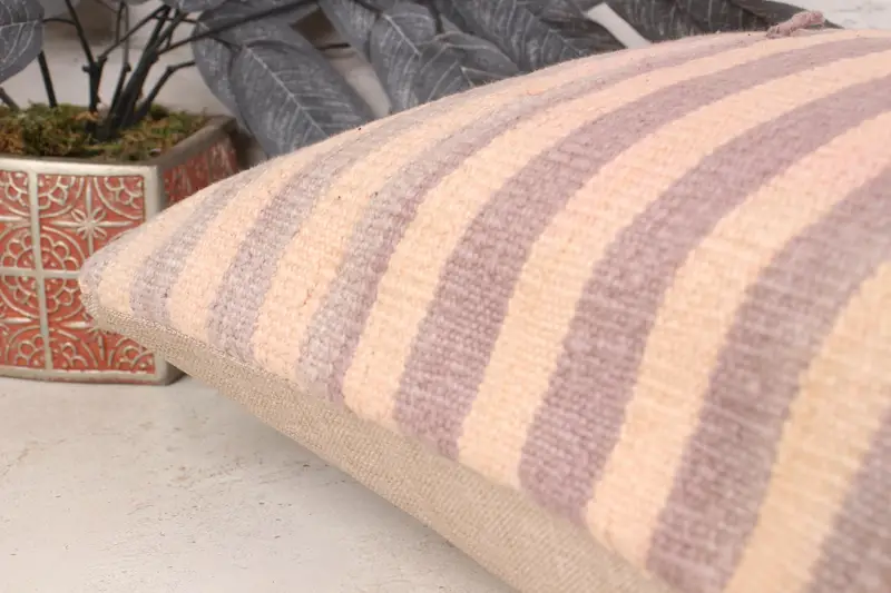 16x24 Beige Cushion, Kilim Pillow, Antique Pillows, Cushion Case, Ethnic Pillow Cover Pillow Cover, Kilim Cushion Sham, Oriental Pillow Cover - 7