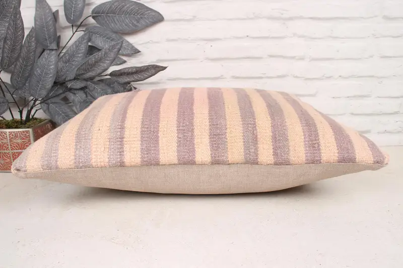 16x24 Beige Cushion, Kilim Pillow, Antique Pillows, Cushion Case, Ethnic Pillow Cover Pillow Cover, Kilim Cushion Sham, Oriental Pillow Cover - 5