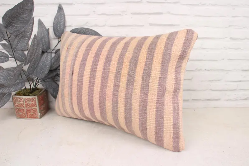16x24 Beige Cushion, Kilim Pillow, Antique Pillows, Cushion Case, Ethnic Pillow Cover Pillow Cover, Kilim Cushion Sham, Oriental Pillow Cover - 4