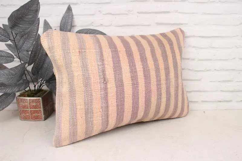 16x24 Beige Cushion, Kilim Pillow, Antique Pillows, Cushion Case, Ethnic Pillow Cover Pillow Cover, Kilim Cushion Sham, Oriental Pillow Cover - 3