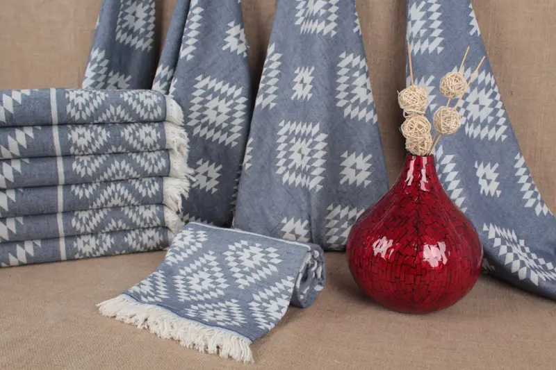 パーソナライズされたトルコ綿ビーチタオル ベージュ、36x71インチ