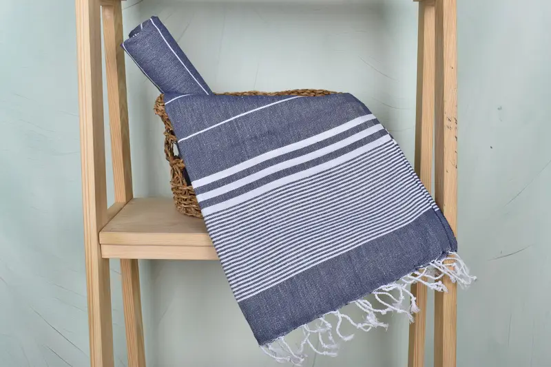 Wedding Shower Gift, Personalized Gifts, 40x24 Cotton Striped Towel, Small Bath Towels, Personalized Hand Towel, Monogrammed Turkish Towel - 4