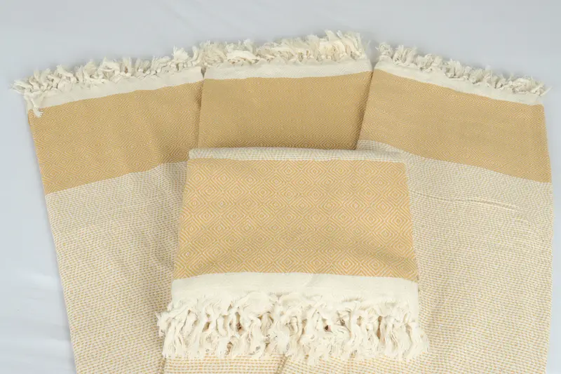 Turkish Tablecloth, 104x80 Cotton Diamond Towel, Bachelor Gifts, Monogram Blanket, Turkish Blanket, Wedding Favors, Organic Beach Blanket - 5