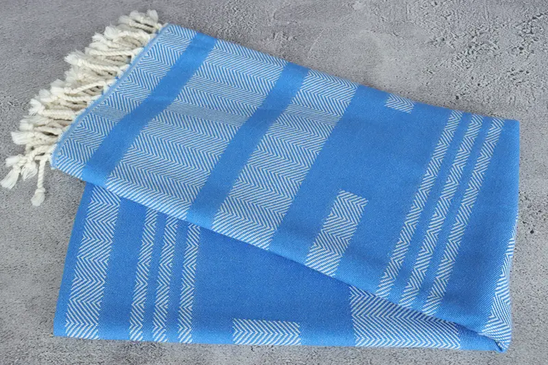 68x38 Cotton Chevron Towel, Organic towel, Bridal Shower Favors, Baby Boy Gift, Travel Towel, Turkish beach towel, Florida Bachelorette Party Favors - 7
