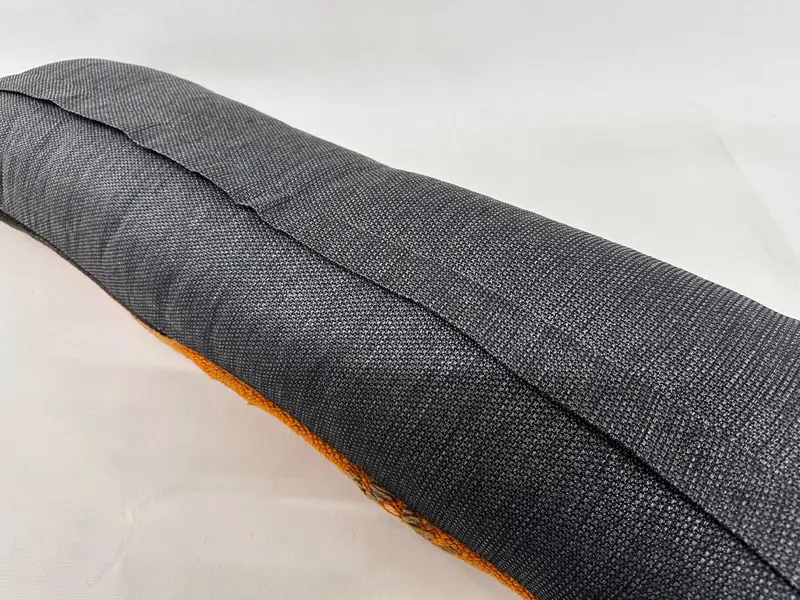 Pillow Cover, 12x43 Brown Pillow Sham, Turkish Pillow, Aesthetic Cushion Case, Patio Pillow, Kilim Pillow Cover, Vintage Pillow, Bed Pillow Case - 7