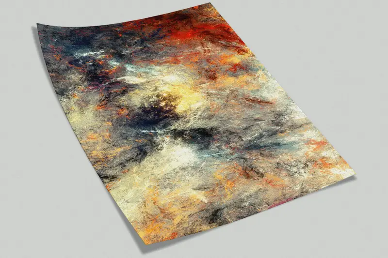 Sonderanfertigung, maßgeschneidertes Handy, rotes Wandbild, helles Handy -Papier, Handlungenschale und Stock, gelbes Wandgemälde, moderne Tapete, abstrakte Wandmalrad, - 9