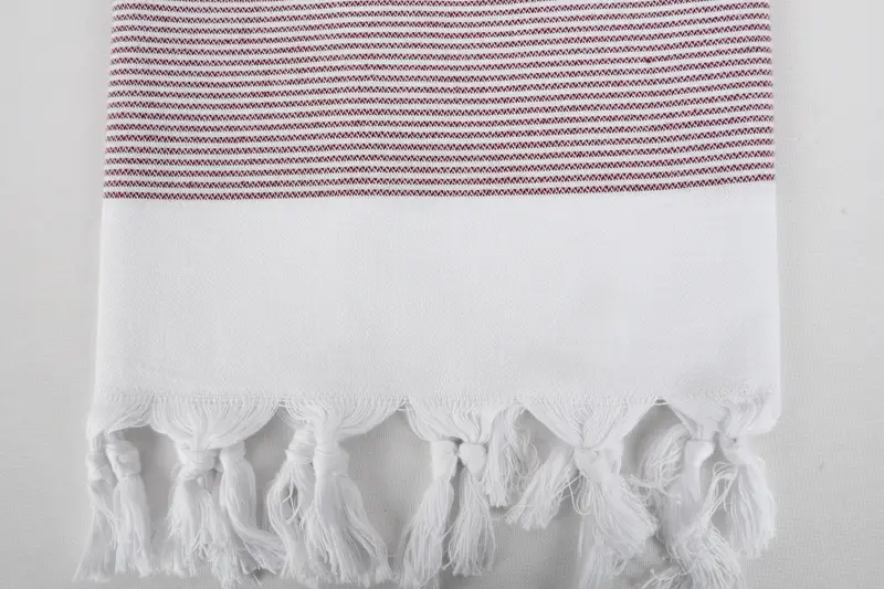 40x18 Cotton Striped Towel, Bachelorette Towel, Gym Towel, Personalized Dish Towel, Bathroom Towels, Monogram Hand Towel, Bachelorette Party Favors - 6