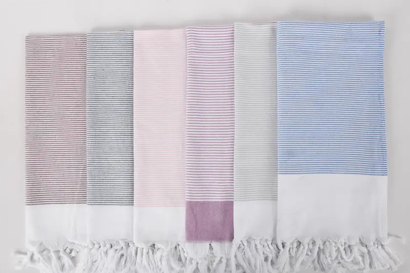 40x18 Cotton Striped Towel, Bachelorette Towel, Gym Towel, Personalized Dish Towel, Bathroom Towels, Monogram Hand Towel, Bachelorette Party Favors - 4