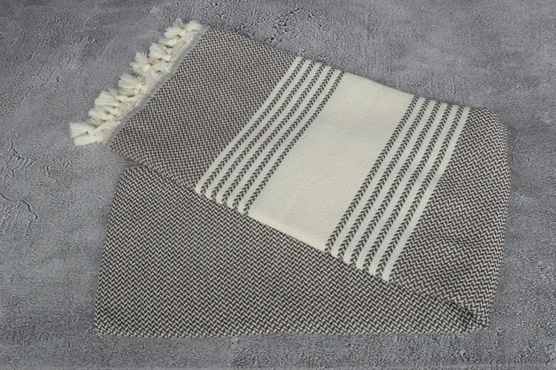 Monogrammed Beach Towel, Bachelorette Party Gifts, 70x40 Cotton Striped Towel, Gift Boxes Towel, Bachelor Bachelorette Party Favors, Travel Towel - 6
