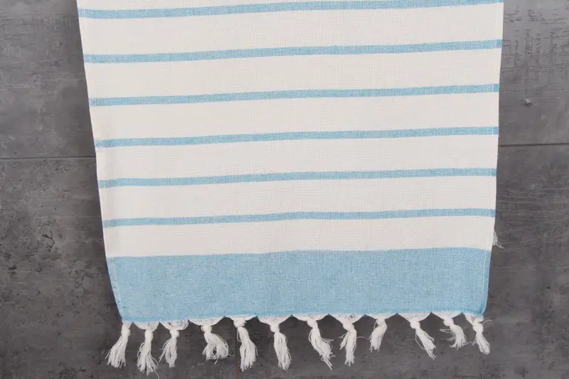 Monogram Hand Towel, Gym Towel, Custom Hand Towel, Boyfriend Gift, 36x18 Cotton Striped Towel, Monogram Kitchen Towel, Bachelorette Party Favor - 8