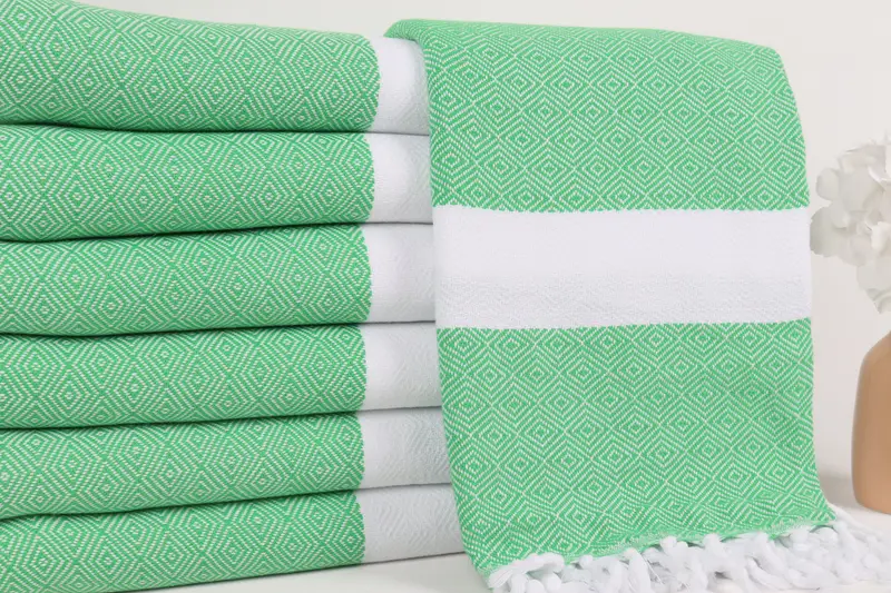 70x40 Cotton Diamond Towel, Bridesmaid Gift, Personalised Gift, Gym Towel, Bachelor Bachelorette Party Favors, Personalized Bridesmaid Gift - 2