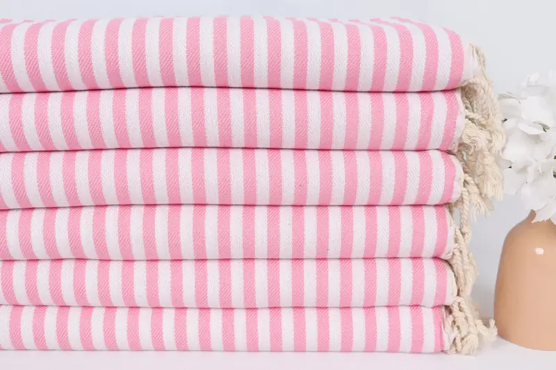 Monogram Kitchen Towel, Personalized Dish Towel, Monogram Dish Towel, Custom Turkish Towel, 40x18 Cotton Striped Towel, Xmas Gifts, Wedding Gift - 3