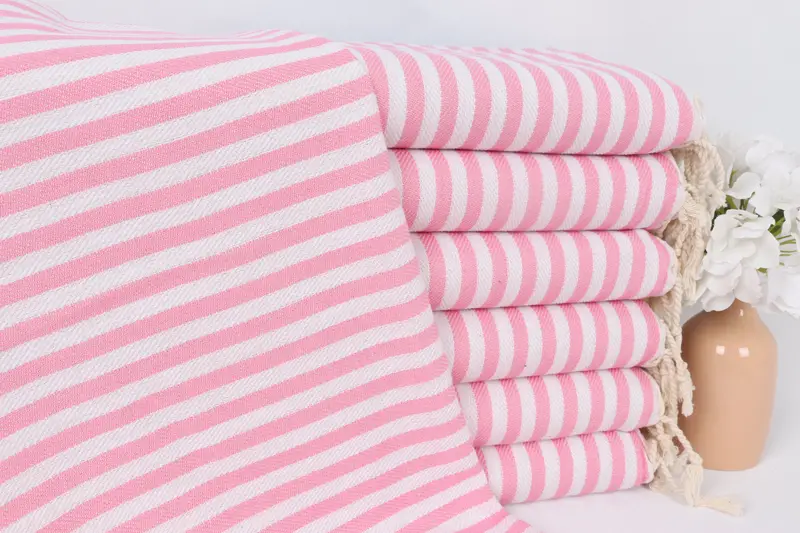Monogram Kitchen Towel, Personalized Dish Towel, Monogram Dish Towel, Custom Turkish Towel, 40x18 Cotton Striped Towel, Xmas Gifts, Wedding Gift - 1