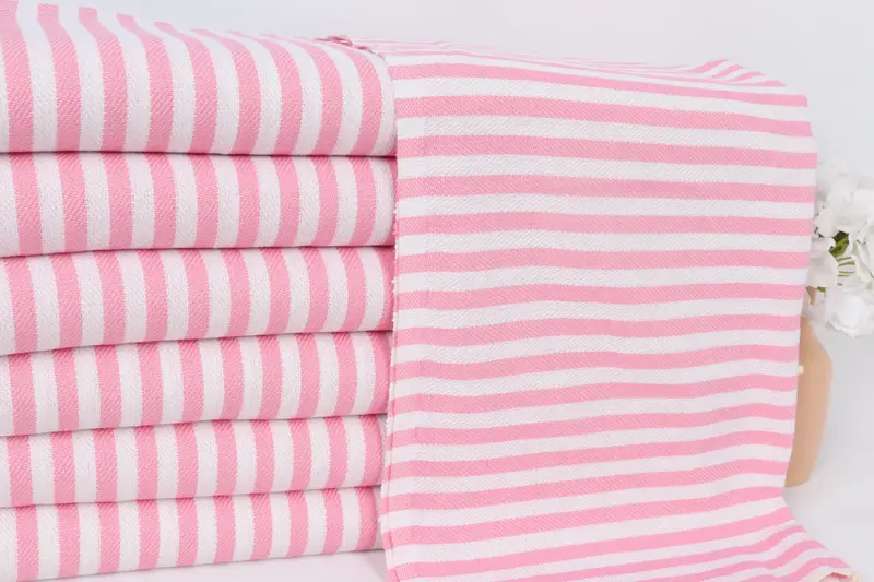 Monogram Kitchen Towel, Personalized Dish Towel, Monogram Dish Towel, Custom Turkish Towel, 40x18 Cotton Striped Towel, Xmas Gifts, Wedding Gift - 2