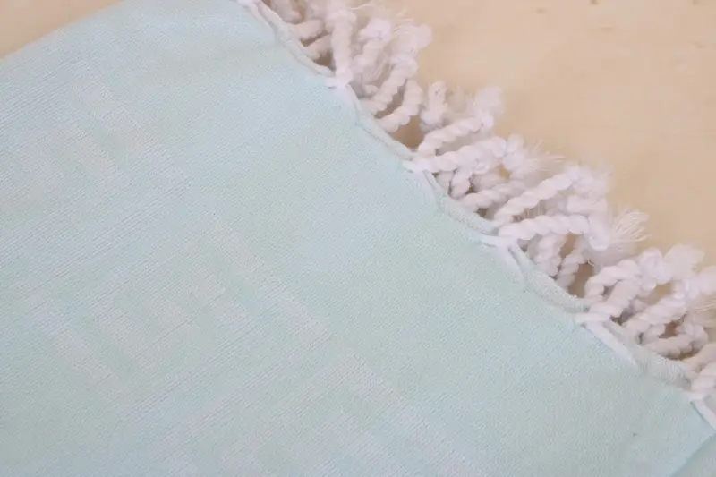 Fouta towel, Scarf Towel, Luxury towel, Gift For Bride, Organic Beach Towel, Beach Towel Bulk, Beach Towel Gift, 70x40 Cotton Patterned Towel - 5