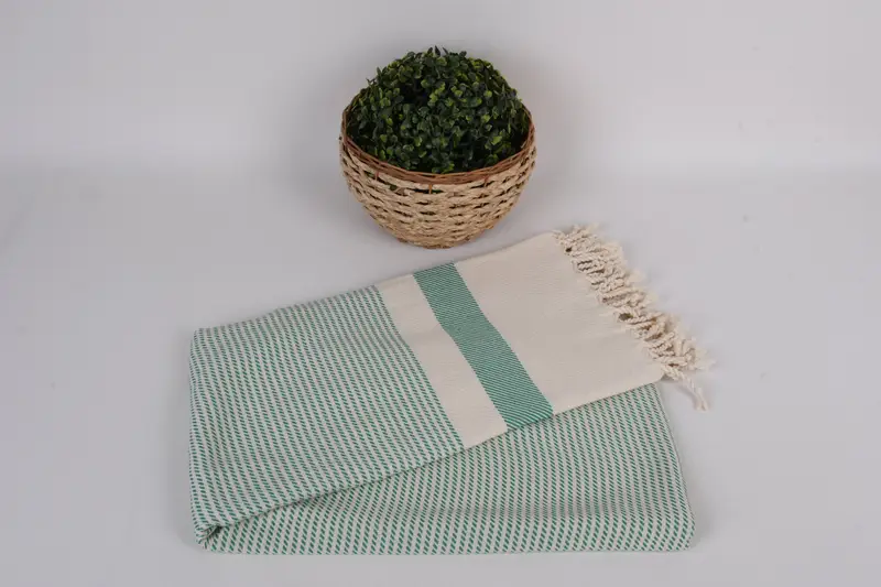 Wedding Towel, Cotton towel, Beach towel, Monogram Beach Towel, Mother Of The Groom Gift, Wedding Hand Made Gift, 70x40 Cotton Polka Dot Towel - 4