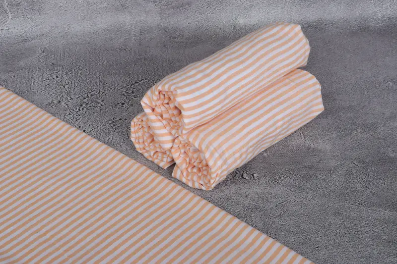 Luxury towel, Quick-Dry Beach Towel, Spa Towel, Handmade Gift, Large Turkish Towel, Guest Towel, 68x36 Cotton Striped Towel, Summer Gift Ideas - 8