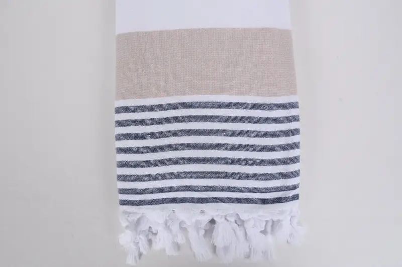 Organic Turkish towel, Engagement Gift, Personalized Gifts, Towel With Name, Bridal Shower Favors, Monogram Towels, 68x36 Cotton Striped Terry Towel - 3