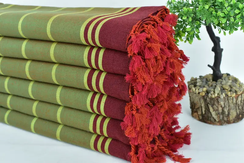 Cotton towel, 68x40 Cotton Striped Towel, Bridesmaid Proposal Gift, Custom Wedding Gifts, Monogram Towels, Organic Beach Towel, Turkish beach towel - 3