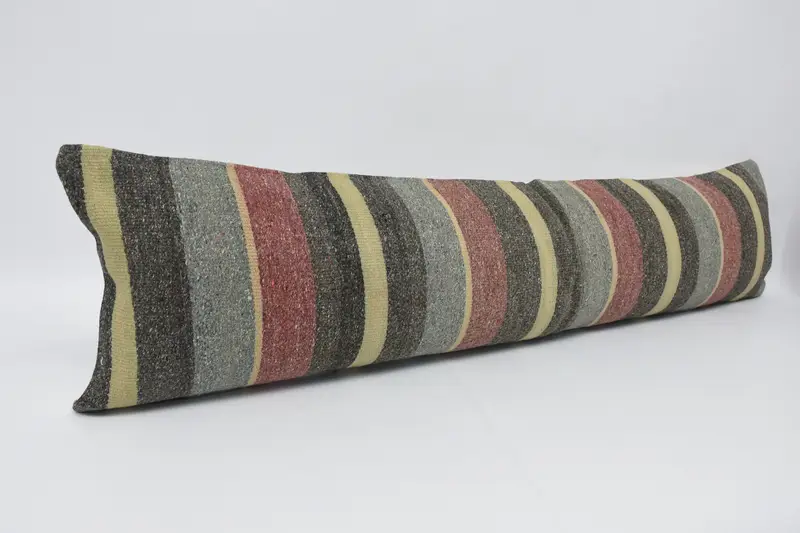 Handmade Rug Seat Pillow Case, Vintage Kilim Throw Pillow, Vintage Pillow, Pillow, Gift Pillow, 16x16 Blue Pillow Cover - 3