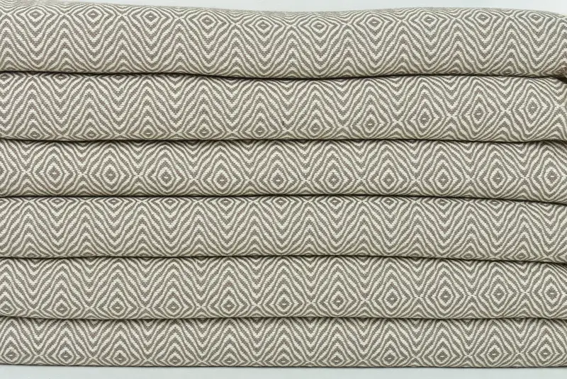 70x40 Cotton Zigzag Diamond Towel, Bachelorette Party Favors, Oversized Beach Towel, Valentines Day Gift, Bridesmaid Gift Towel, Travel towel - 2