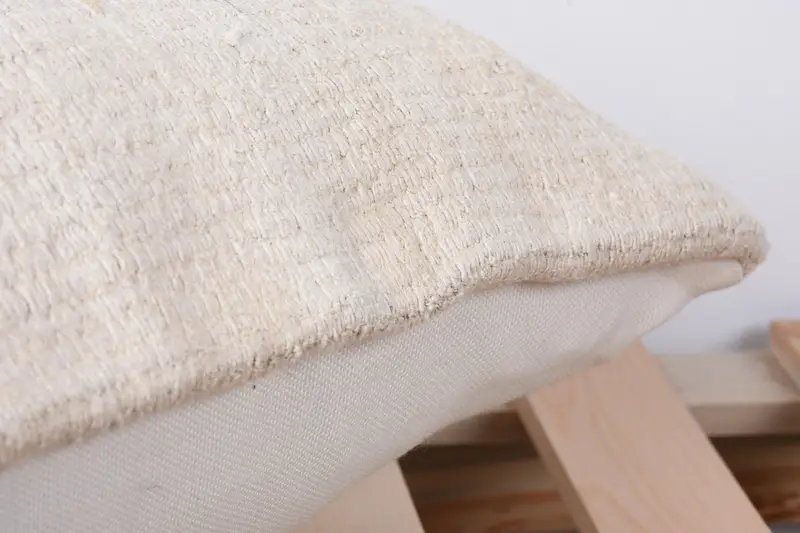 Accent Pillow Cover, Boho Pillow, Turkish Pillow, Vintage Pillow, Outdoor Pillow, 12x24 Beige Cushion Cover, Nomadic Cushion Case, Pillow Case - 7
