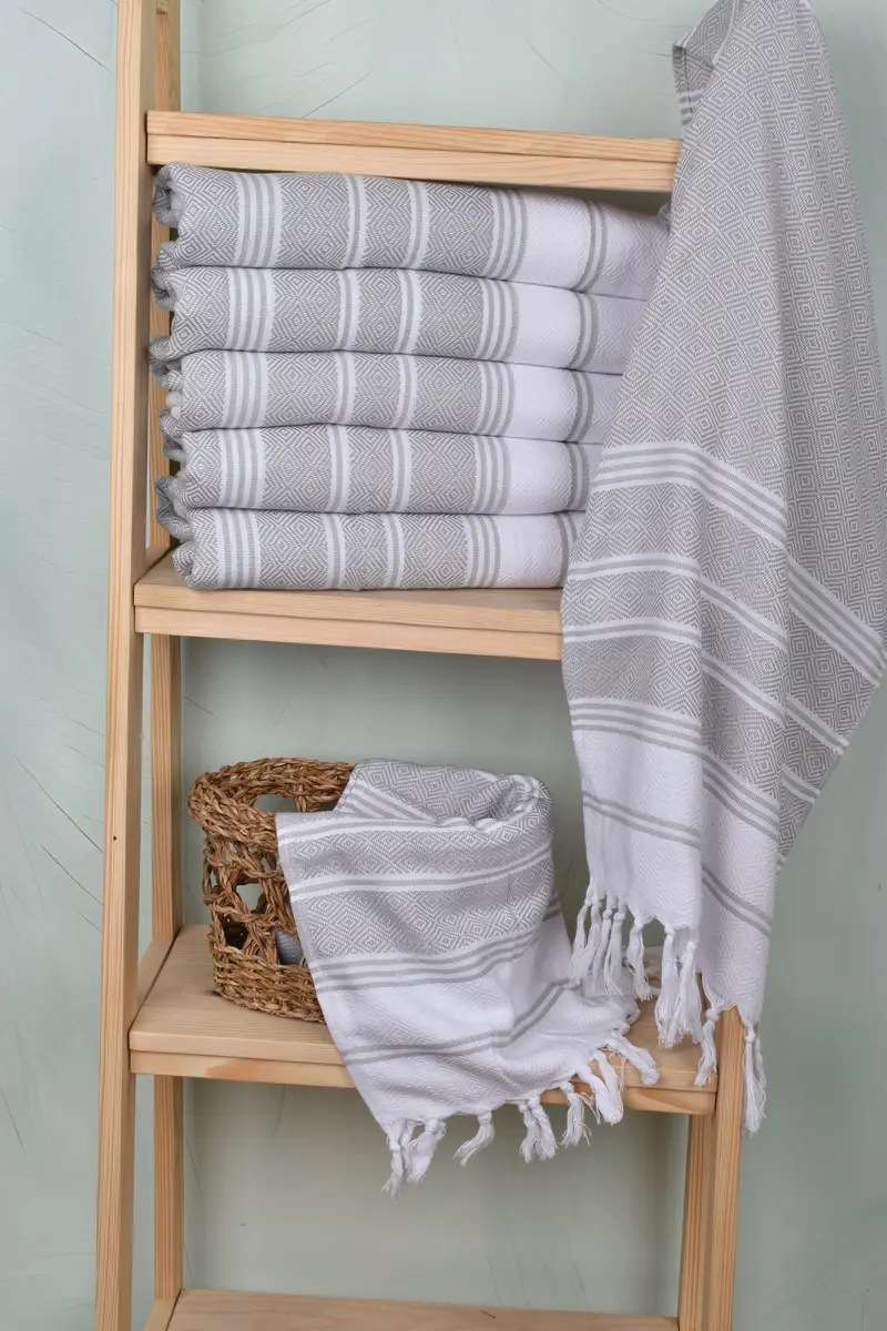 Personalized Dish Towel, Small Bath Towels, 40x18 Cotton Diamond Towel, Valentines Day Gift, Personalized Hand Towel, Valentine Day Gift For Her - 3