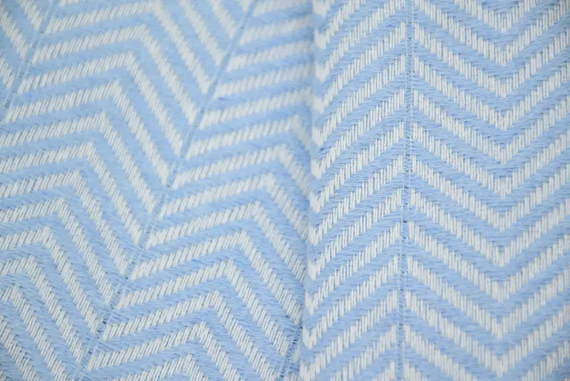 Decorative Blanket, Christmas Tablecloth, Cotton Bedspread, Wedding Hand Made Gift, 92x76 Cotton Chevron Towel, Bachelorette Gifts, Monogram Blanket - 7