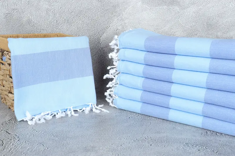 Beach Towel Gift, Summer Towel, Maid Of Honor Gift, Custom Towel, 70x40 Cotton Striped Towel, Eco-Friendly Turkish Towel, Lightweight Turkish towel - 3