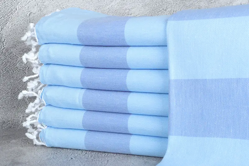 Beach Towel Gift, Summer Towel, Maid Of Honor Gift, Custom Towel, 70x40 Cotton Striped Towel, Eco-Friendly Turkish Towel, Lightweight Turkish towel - 1