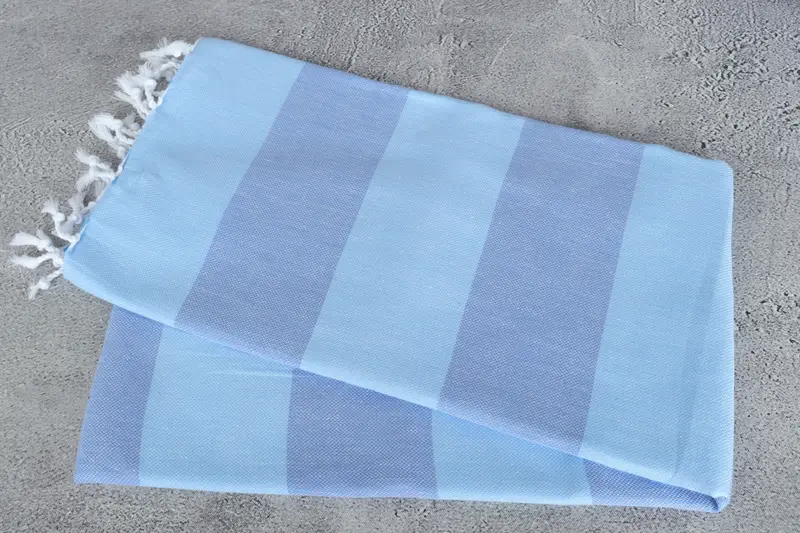 Beach Towel Gift, Summer Towel, Maid Of Honor Gift, Custom Towel, 70x40 Cotton Striped Towel, Eco-Friendly Turkish Towel, Lightweight Turkish towel - 6