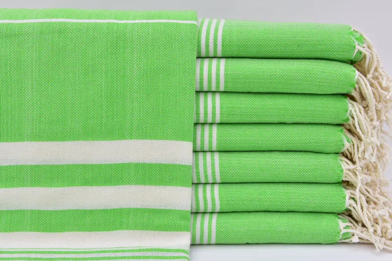 Beach Theme Bachelorette Party Gifts, Grandma Gift, 70x40 Cotton Striped Towel, Beach Towel Bulk, Best Friend Gift, Quick-Dry Beach Towel - 1
