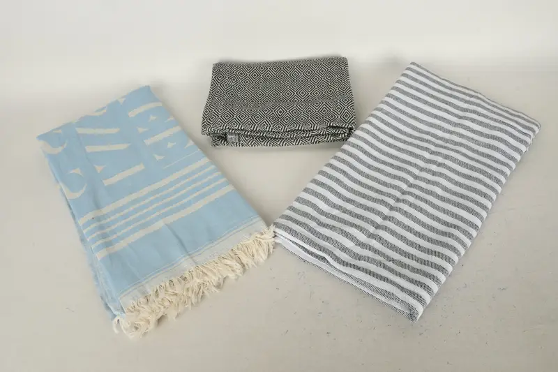 70x40 Cotton Set of 8 Towel, Thin towel, Turkish towel, Bachelorette Party Items, Christmas Gift, Wedding Gifts Towel, Bridemaids Beach Towel - 5