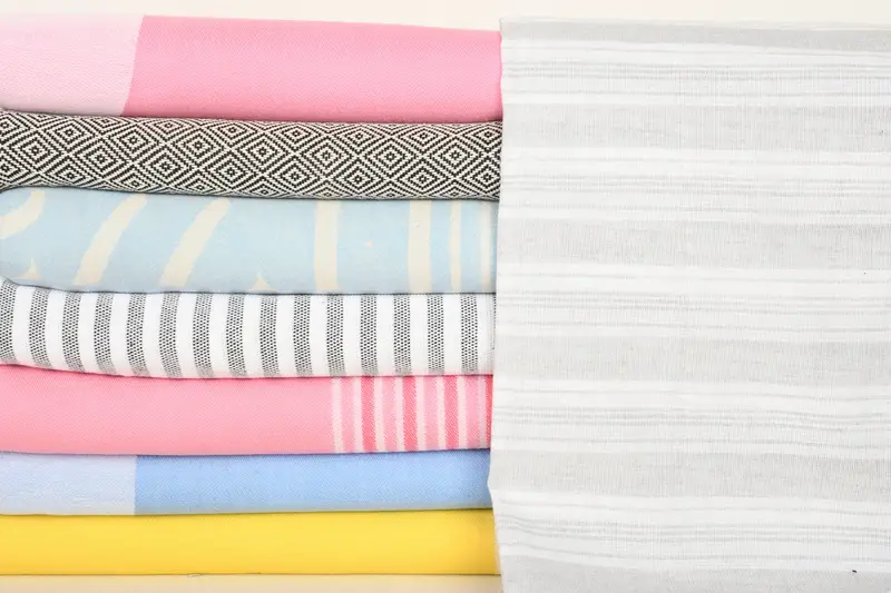70x40 Cotton Set of 8 Towel, Thin towel, Turkish towel, Bachelorette Party Items, Christmas Gift, Wedding Gifts Towel, Bridemaids Beach Towel - 2