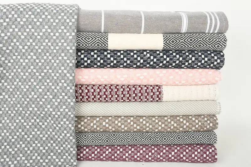 Unique Gift, Bridesmaid Gifts, Wedding Gift, Bathroom Towels, 36x18 Cotton Set of 10 Towel, Gym Towel, Gift For Her, Wedding Hand Made Gift - 1