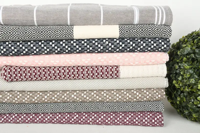 Unique Gift, Bridesmaid Gifts, Wedding Gift, Bathroom Towels, 36x18 Cotton Set of 10 Towel, Gym Towel, Gift For Her, Wedding Hand Made Gift - 3