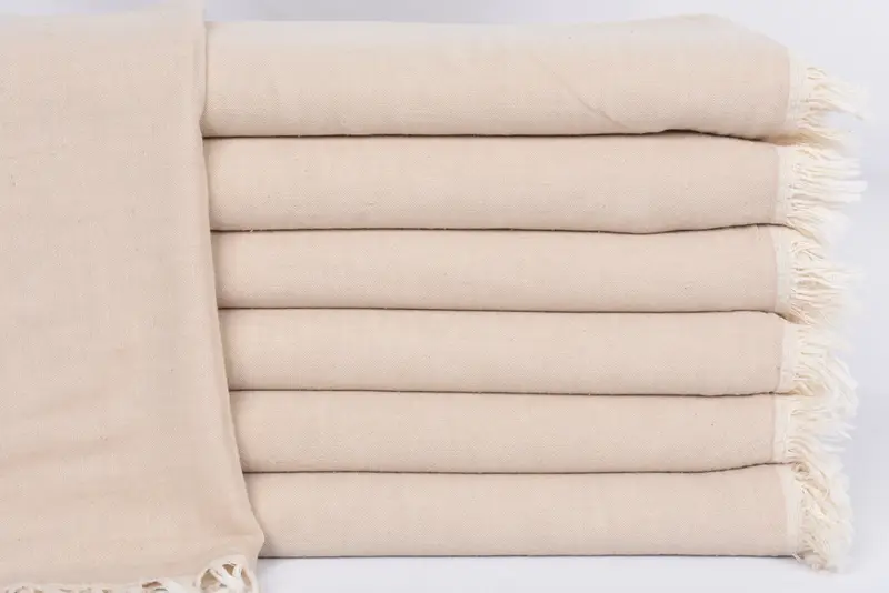 Wedding Gift Hand Towel Beige Solid, Personalized Kitchen Towel, 40x24 Inches