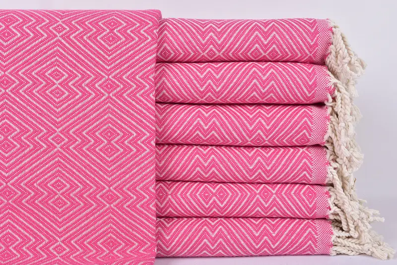Absorbent towel, Turkish Towel USA, 76x40 Cotton Diamond Towel, Lightweight quick-dry peshtemal towel for travel, Custom Gifts, Personalized Gifts - 1