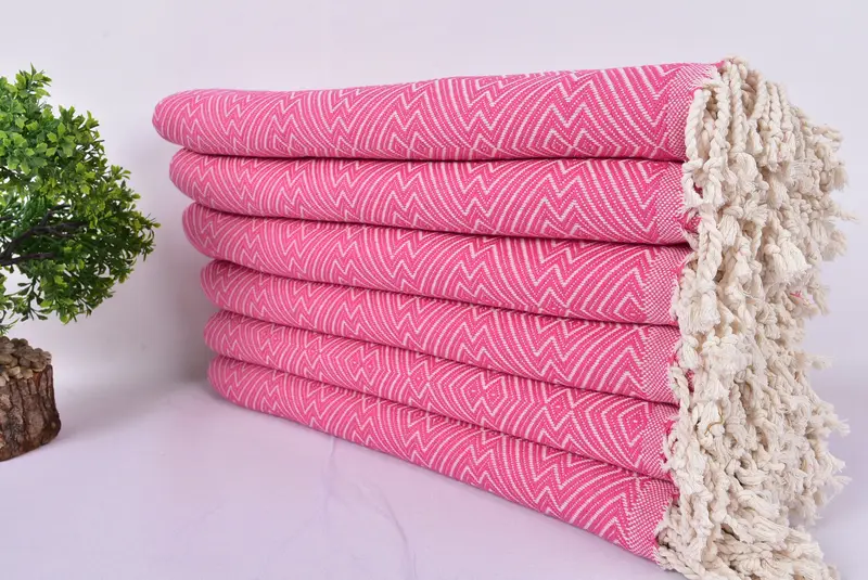 Absorbent towel, Turkish Towel USA, 76x40 Cotton Diamond Towel, Lightweight quick-dry peshtemal towel for travel, Custom Gifts, Personalized Gifts - 3