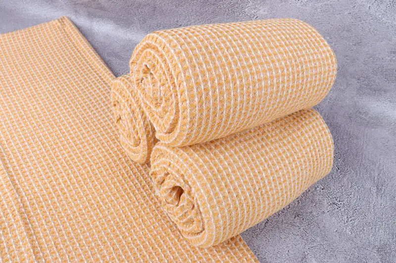 68x36 Cotton Waffle Towel, Lightweight towel, Personalized Wedding Gift For Couple, Luxury towel, Handmade Turkish hammam towel, Handmade Gift - 7