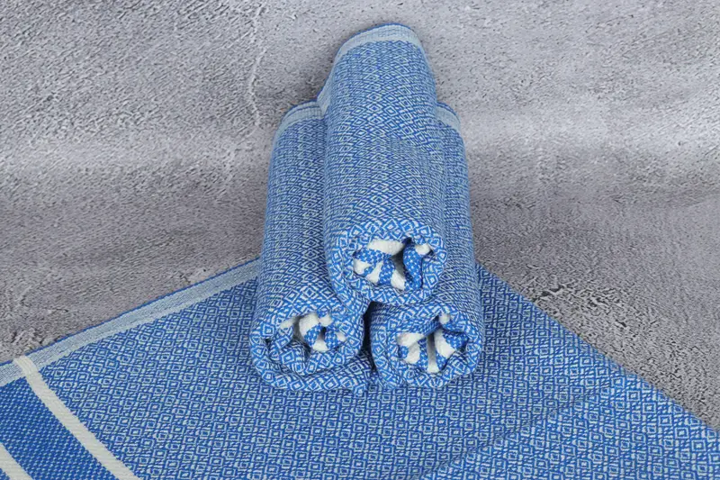 Personalized Hand Towel, Housewarming Gift, Summer Gift, 32x16 Cotton Diamond Towel, Spa Gift, Kitchen Towel, Wedding Hand Made Gift, Wedding Favors - 7