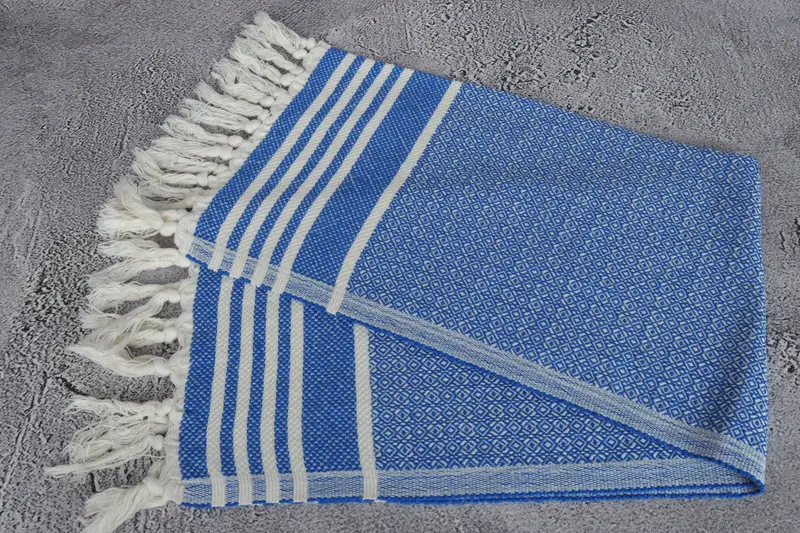 Personalized Hand Towel, Housewarming Gift, Summer Gift, 32x16 Cotton Diamond Towel, Spa Gift, Kitchen Towel, Wedding Hand Made Gift, Wedding Favors - 6