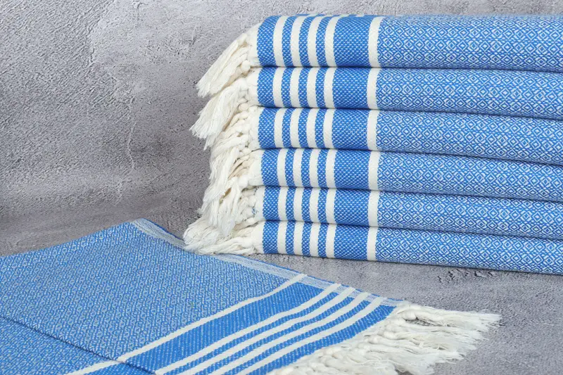 Personalized Hand Towel, Housewarming Gift, Summer Gift, 32x16 Cotton Diamond Towel, Spa Gift, Kitchen Towel, Wedding Hand Made Gift, Wedding Favors - 2