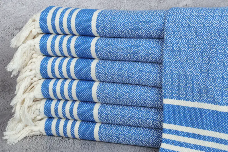 Personalized Hand Towel, Housewarming Gift, Summer Gift, 32x16 Cotton Diamond Towel, Spa Gift, Kitchen Towel, Wedding Hand Made Gift, Wedding Favors - 1