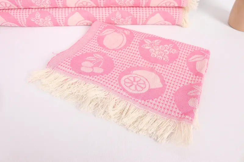 Personalized Dish Towel, 28x20 Cotton Fruits Patterned Towel, Personalized Gifts, Towel With Name, Monogram Kitchen Towel, Bachelorette Favor - 6