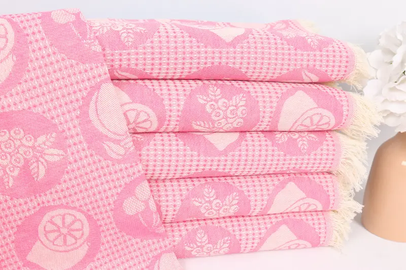 Personalized Dish Towel, 28x20 Cotton Fruits Patterned Towel, Personalized Gifts, Towel With Name, Monogram Kitchen Towel, Bachelorette Favor - 2